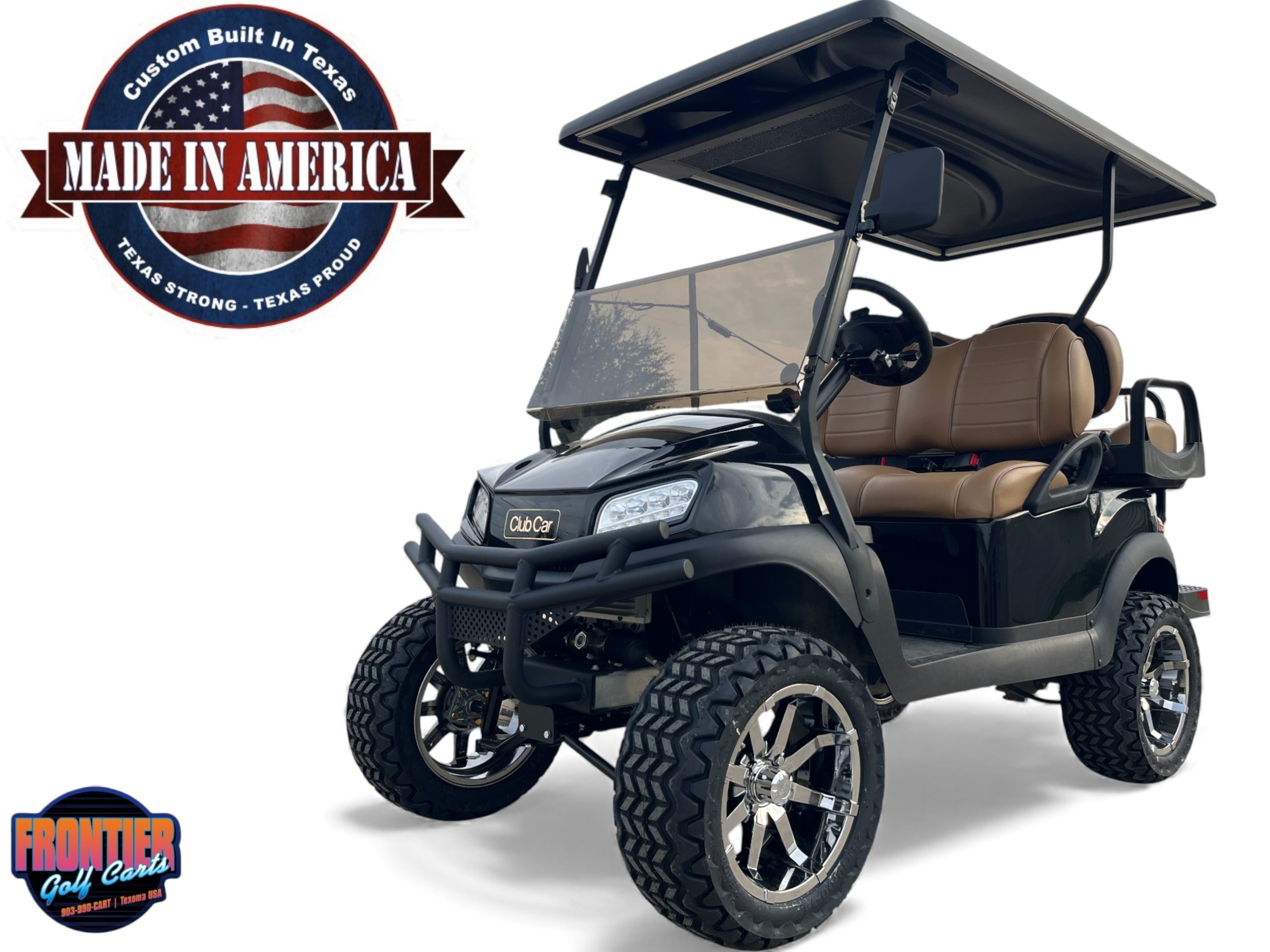 2026 Club Car Tempo Lithium – Factory Renewed – Black w/ Brown 2026 Club Car Tempo Lithium – Factory Renewed – Black w/ Brown