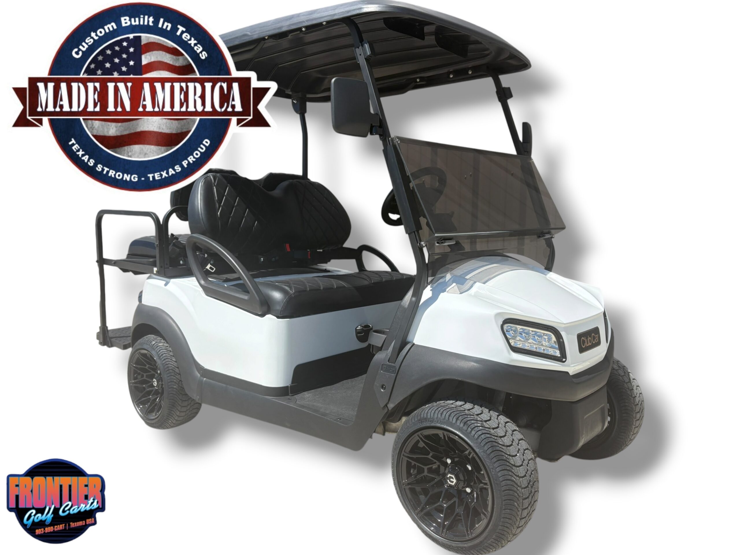 Veteran Edition Lithium Club Car Tempo – White Veteran Edition Lithium Club Car Tempo – White