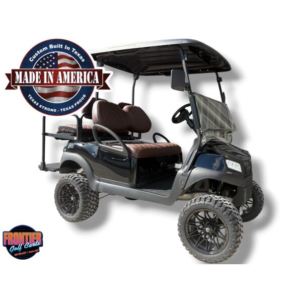Frontier Edition Lifted Club Car Tempo Lithium - Black