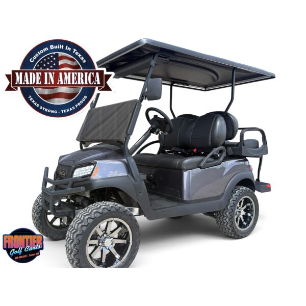 2027 Club Car Tempo Lithium - Factory Renewed - Midnight Silver Metallic w/ Black