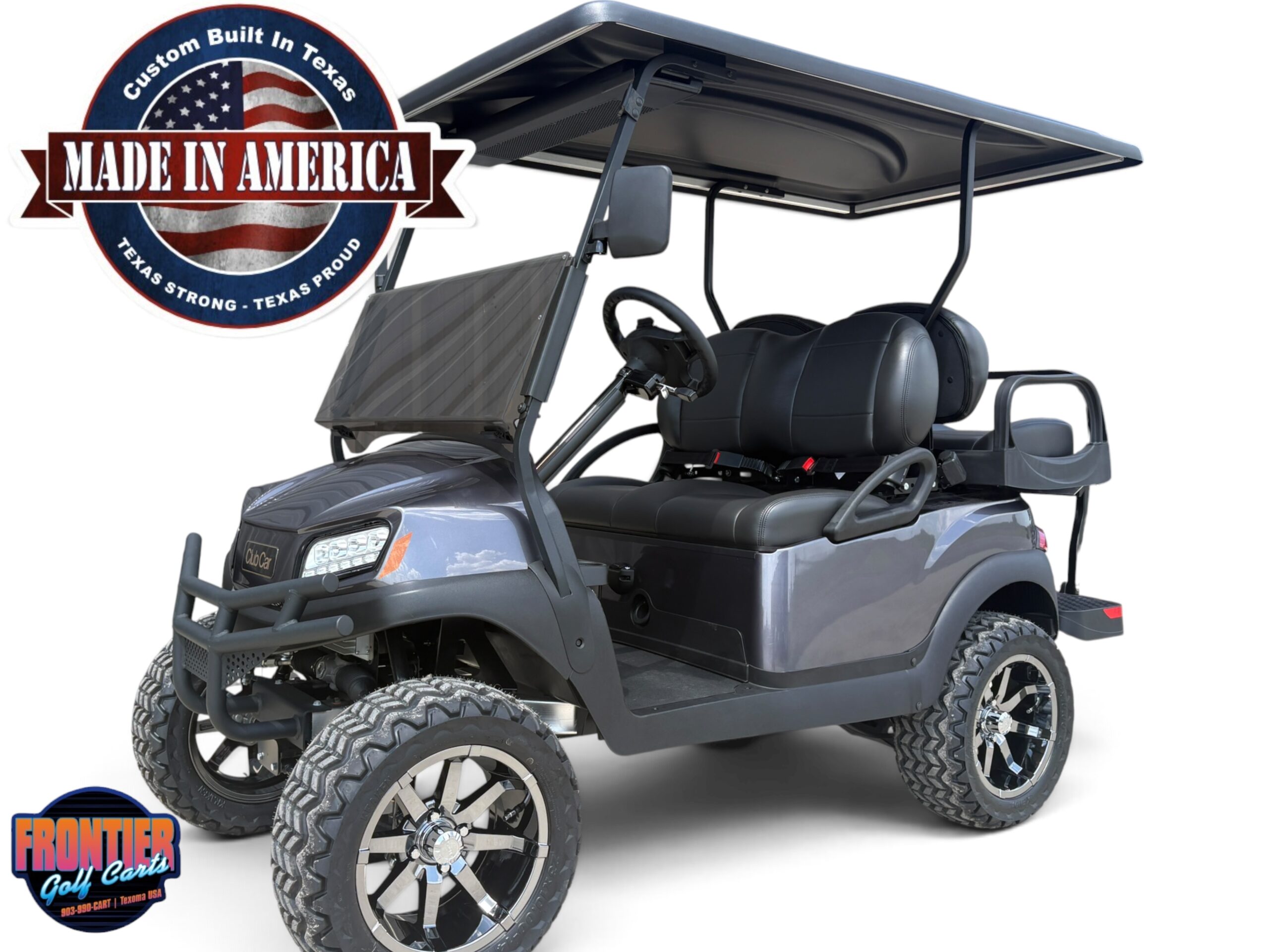 2027 Club Car Tempo Lithium – Factory Renewed – Midnight Silver Metallic w/ Black 2027 Club Car Tempo Lithium – Factory Renewed – Midnight Silver Metallic w/ Black