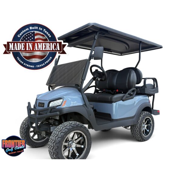 2027 Club Car Tempo Lithium - Factory Renewed - Pearl Mist Gray Metallic w/ Black (Copy)
