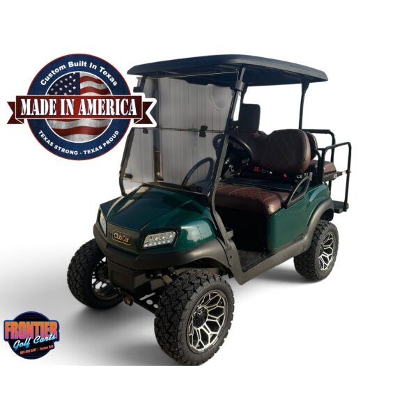 Frontier Edition Lifted Club Car Tempo Lithium - Green