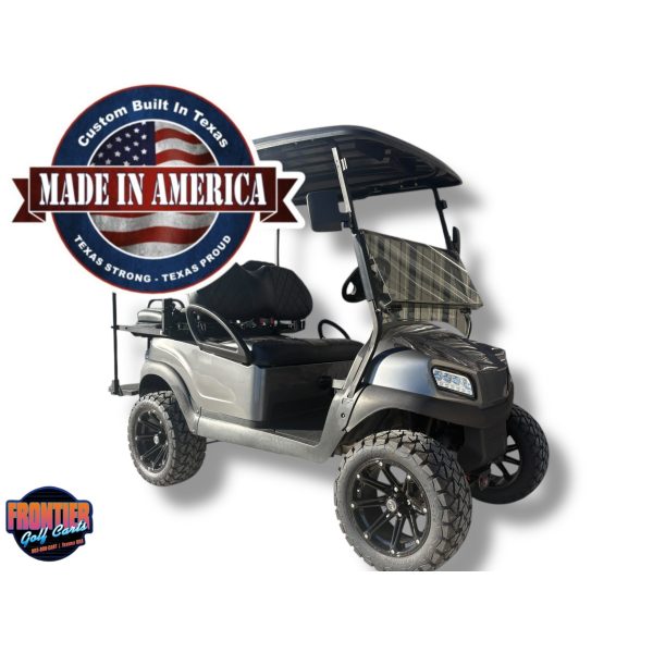 Frontier Edition Lifted Club Car Tempo – Gray
