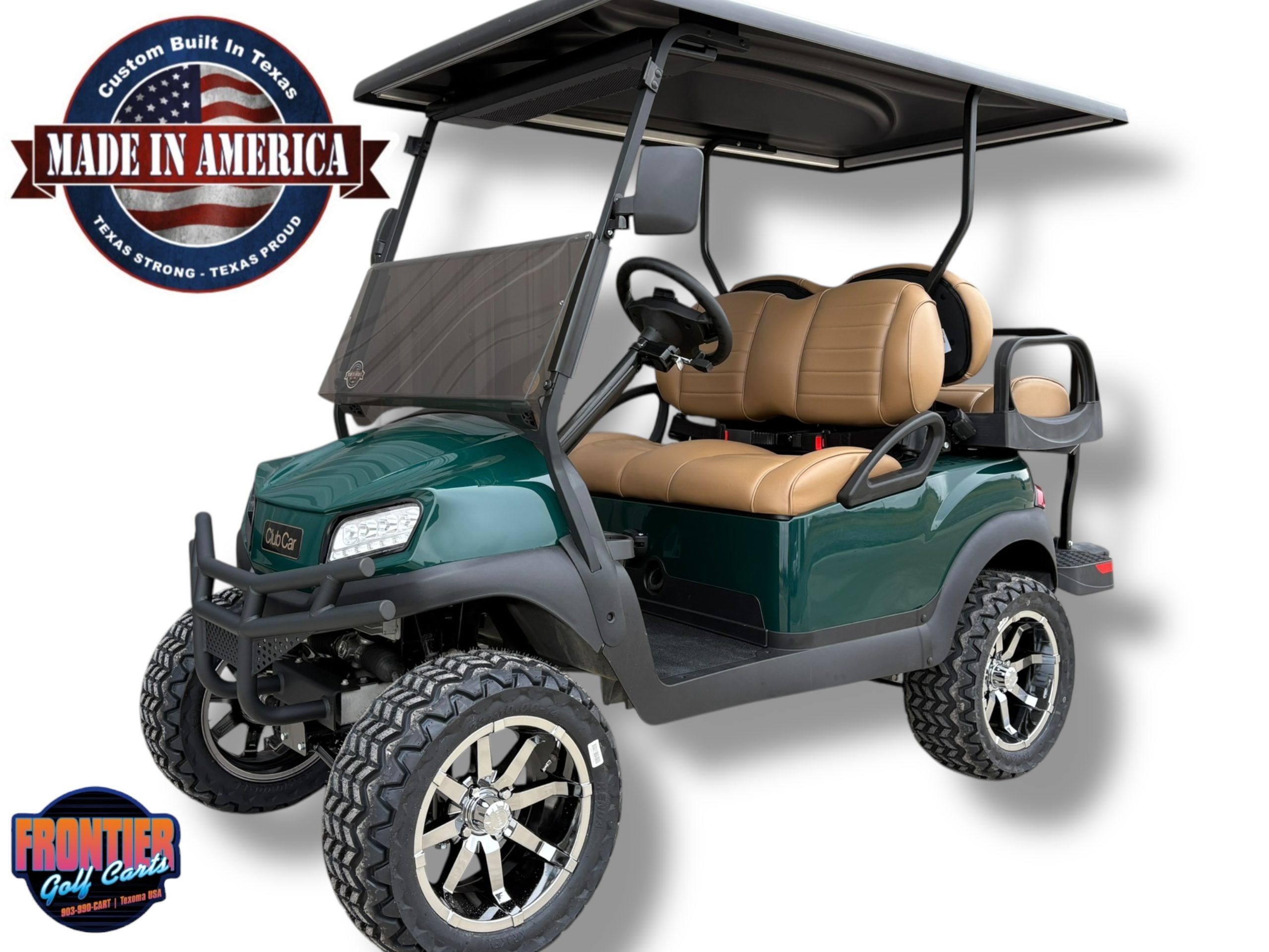 2026 Club Car Tempo Lithium -Factory Renewed – Green w/ Brown 2026 Club Car Tempo Lithium -Factory Renewed – Green w/ Brown